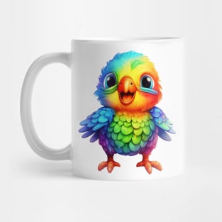 Rainbow Baby Bird Mug